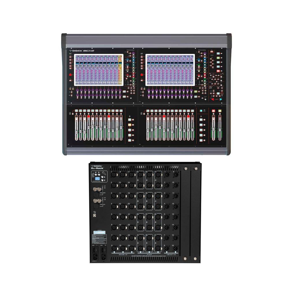 Цифровые микшерные пульты DIGICO SD12 D2-RACK SYSTEM купить в Москве с ...